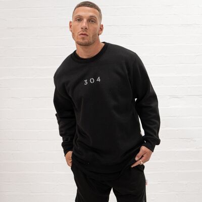 304 Mens Core One Hundred Sweatshirt Black