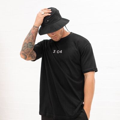 304 Mens Core One Hundred Relaxed Fit T Shirt Black