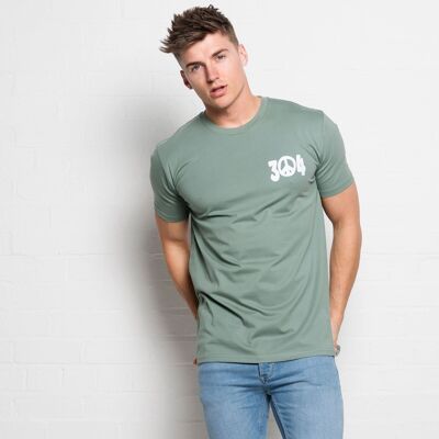 304 Mens Peace of Mind Sage T-Shirt