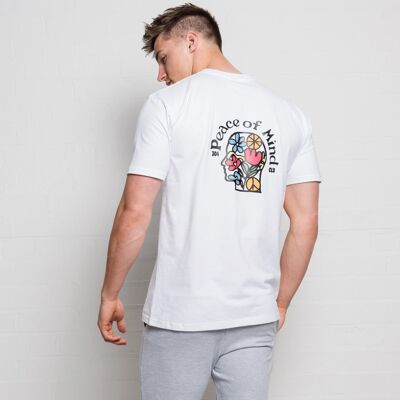 304 Mens Peace of Mind White T-Shirt