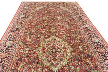 Tapis persan persan antique 590x299 tapis noué main 300x590 multicolore oriental 4