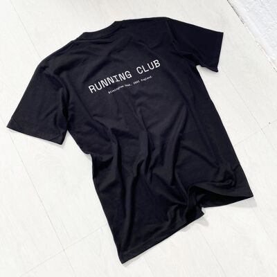 304 Running Club Cotton T-Shirt Black