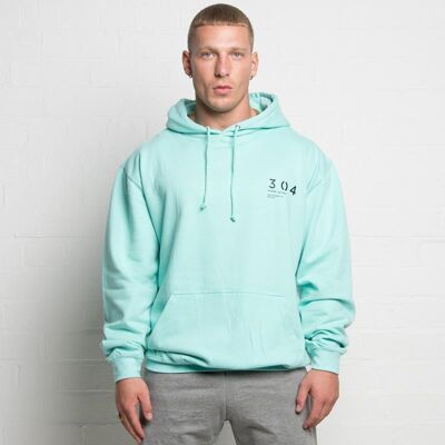 304 Mens Core Stamp Hood Peppermint
