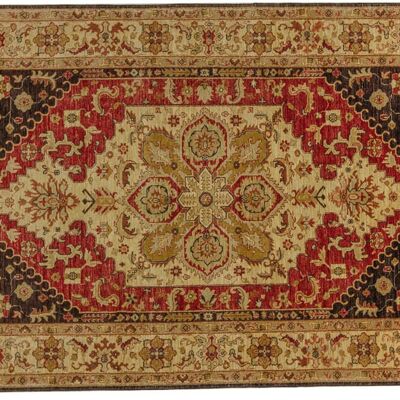 Afghan Chobi Ziegler 271x179 Handgeknüpft Teppich 180x270 Mehrfarbig Orientalisch