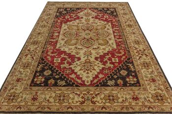 Tapis Afghan Chobi Ziegler 271x179 noué main 180x270 multicolore oriental 2