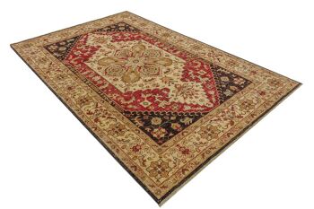 Tapis Afghan Chobi Ziegler 271x179 noué main 180x270 multicolore oriental 3