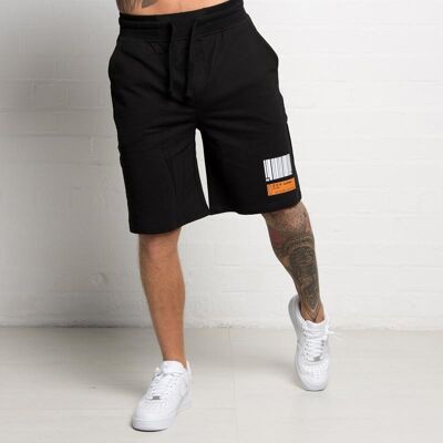 304 Mens Barcode Tag Summer Short Black