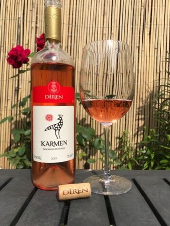 Vin rosé Karmen Öküzgözü 2020 - Maison de vin turque 2