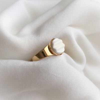 Sand Ring - Ivory