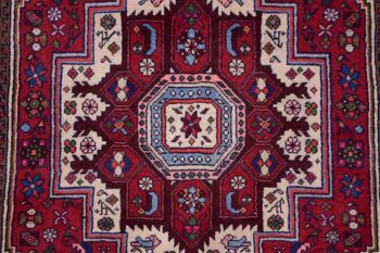 Tapis persan Qultug 120x76 noué main 80x120 tapis oriental rouge à poils courts d'Orient 5