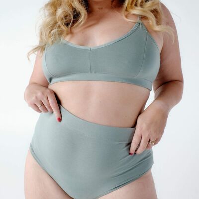 The V Bralette Jadeite