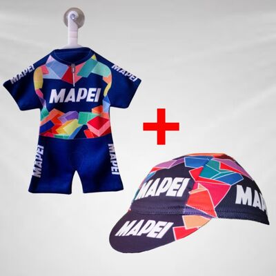 Mapei mini shirt + race cap
