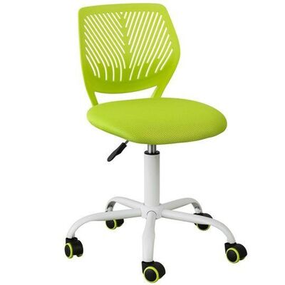 Bureaustoel - Ergonomische bureaustoel - Voor jongeren - In hoogte verstelbaar - Groen