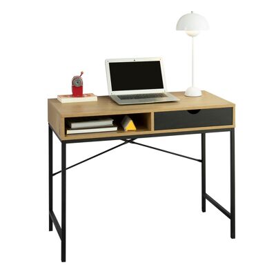 Bureau - Bureautafel - Lade - Open vak - 95x66x48 cm