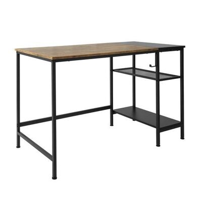 Simpletrade Bureau - Werktafel - Kantoor - 2 Opbergvakken - 120x76x60 cm