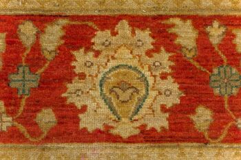 Tapis Afghan Chobi Ziegler 240x197 noué main 200x240 beige, oriental, poils courts 4