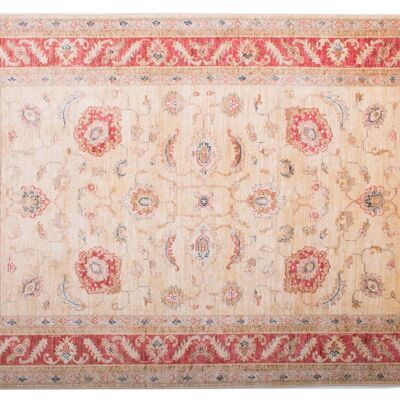 Afghan Feiner Chobi Ziegler 173x121 hand-knotted carpet 120x170 red flower pattern