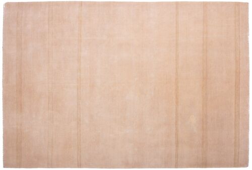 Loribaft 297x201 Handgeknüpft Teppich 200x300 Beige Linien Kurzflor Orient Rug