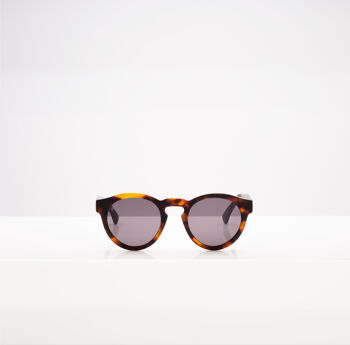 Lunettes de soleil Laguna Ultra noires Havana 1