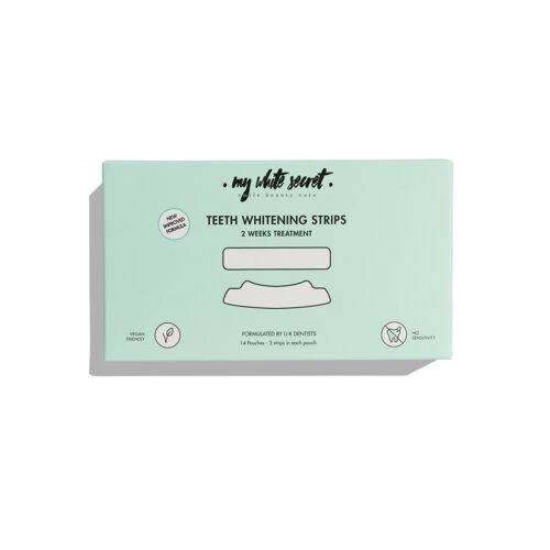 Teeth whitening strips - 2 week treatment