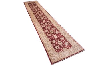 Tapis Afghan Chobi Ziegler 434x86 noué main 90x430 tapis de passage rouge oriental 2