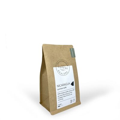 Hell geröstete Kaffeebohnen aus Nicaragua - 250 g. Ganze Bohnen