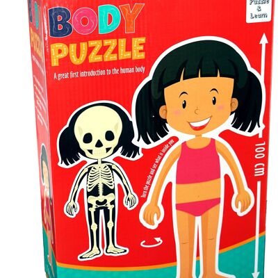 Körper Puzzle Mädchen
