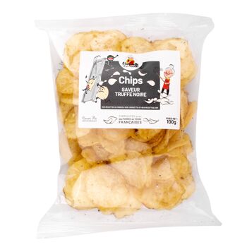 Chips saveur truffe noire