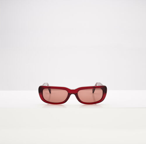 Dixon Burgundy Sunglasses