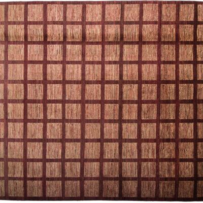 Afghan Modern Chobi Ziegler 281x246 tappeto annodato a mano 250x280 quadrato rosso