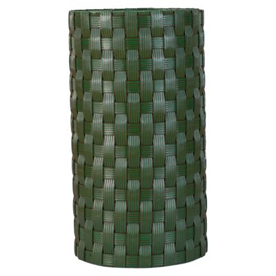 Workinghouse polyrattan privacy protection strips (255 x 19 cm) - green