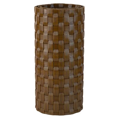 Workinghouse polyrattan privacy strips (255 x 19 cm) - light brown