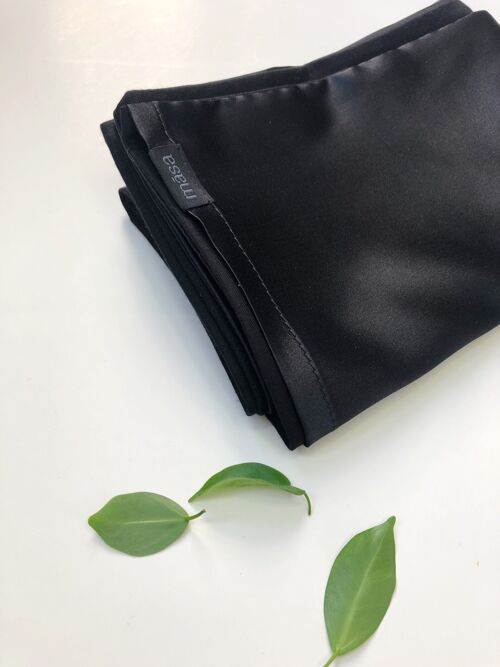 Organic Silk Satin & Eco Modal Pillowcase - Standard 50x70cm