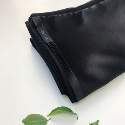 Organic Silk Satin & Eco Modal Pillowcase - Standard 50x70cm