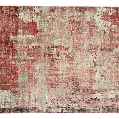 Handloom Vintage 230x160 tapis tissé à la main 160x230 rouge abstrait travail manuel Orient