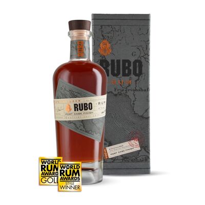 RUBO® Port Cask Finish, Rum, 700ml | 41% Vol.