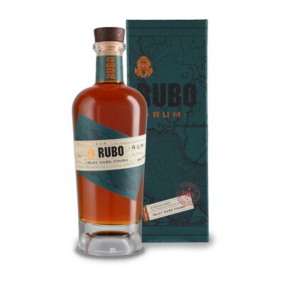 RUBO® Islay Cask Finish, Ron, 700ml | 41% vol.