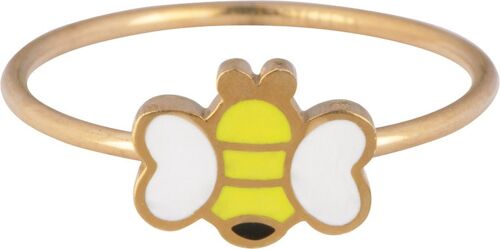 Bee Gold steel Children's ring