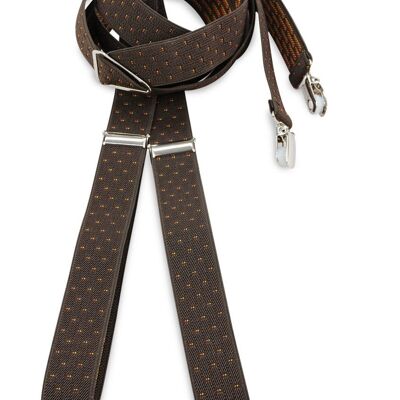 Sir Redman suspenders La Gacilly brown