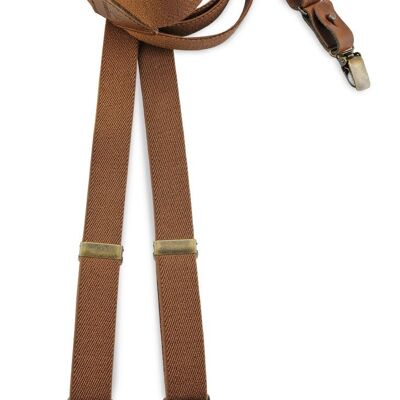 Sir Redman suspenders Chocolate Charm
