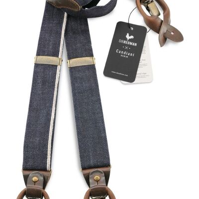 Sir Redman deluxe suspenders Selvedge Sunday