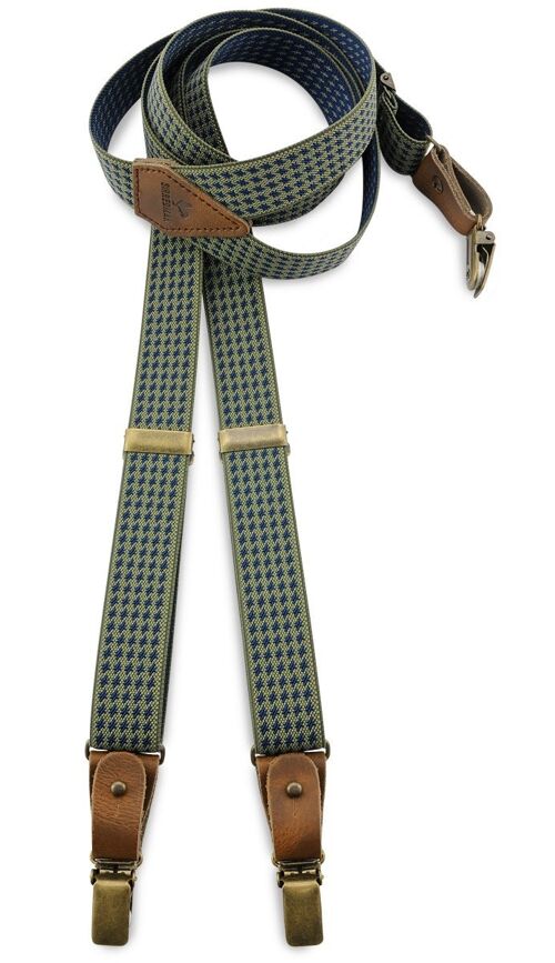 Sir Redman suspenders Dolph Dogtooth