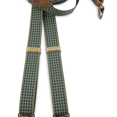 Sir Redman suspenders Dolph Dogtooth