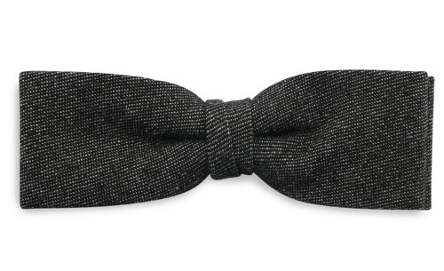 Sir Redman denim kids bow tie black