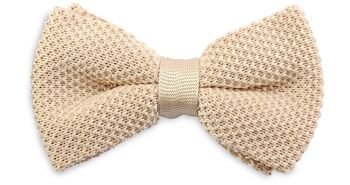 Sir Redman tricot noeud papillon champagne 1
