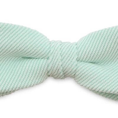 Sir Redman bow tie Corduroy mint green