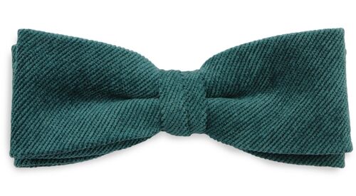Sir Redman bow tie Corduroy emerald green