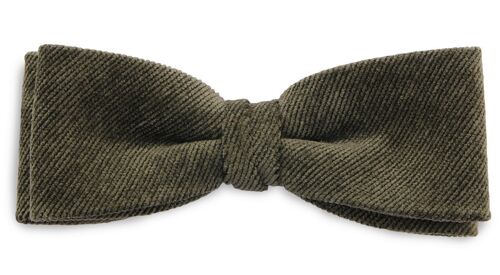 Sir Redman bow tie Corduroy army green