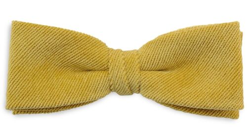 Sir Redman bow tie Corduroy mustard