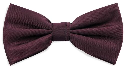 Sir Redman bow tie aubergine